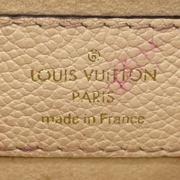 Authentic Louis Vuitton Monogram Empreinte Beige Pochette Metis 2wayBag Bx - Picture 11 of 17